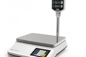 Cantar comercial CAS PRII 30CP 15/30 Kg RS232 cu display client luminat, avizat metrologic