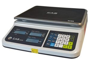 Cantar comercial CAS PRII 30CB 15/30 Kg RS232 avizat metrologic