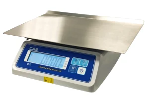 Cantar de verificare cu numarare CAS SWII 15CW 15Kg, cu verificare metrologica, waterproof