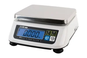 Cantar de verificare cu numarare CAS SWII 15CD 15Kg, display client, USB, verificare metrologica