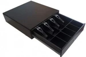 Sertar de bani EK 330 Plus, 4B/5M, 12V, negru