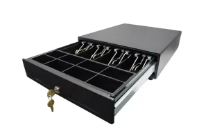 Sertar de bani MK 410, 5B/8M, 6V, negru